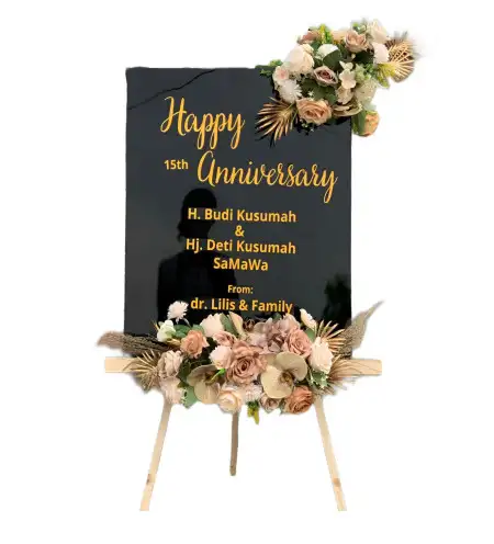 Papan Bunga Akrilik Medan Perjuangan